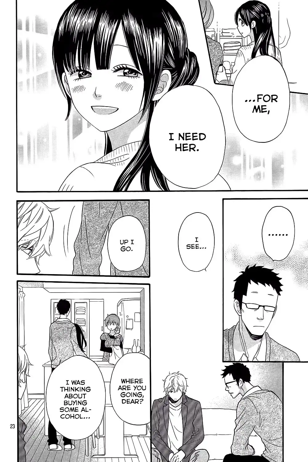 Ookami Shoujo to Kuro Ouji Chapter 46 24